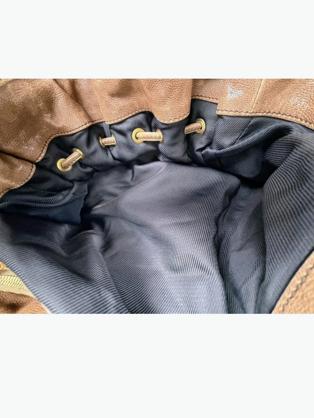 Louis Vuitton Irene Coco Hobo Monogram Suede & Patent Leather